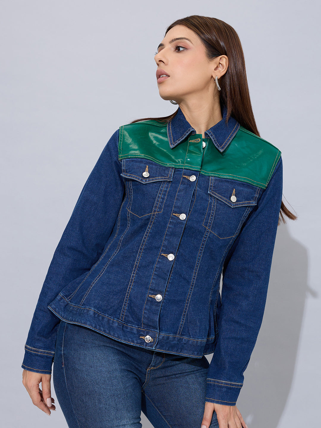 Green Haven Peplum Jacket