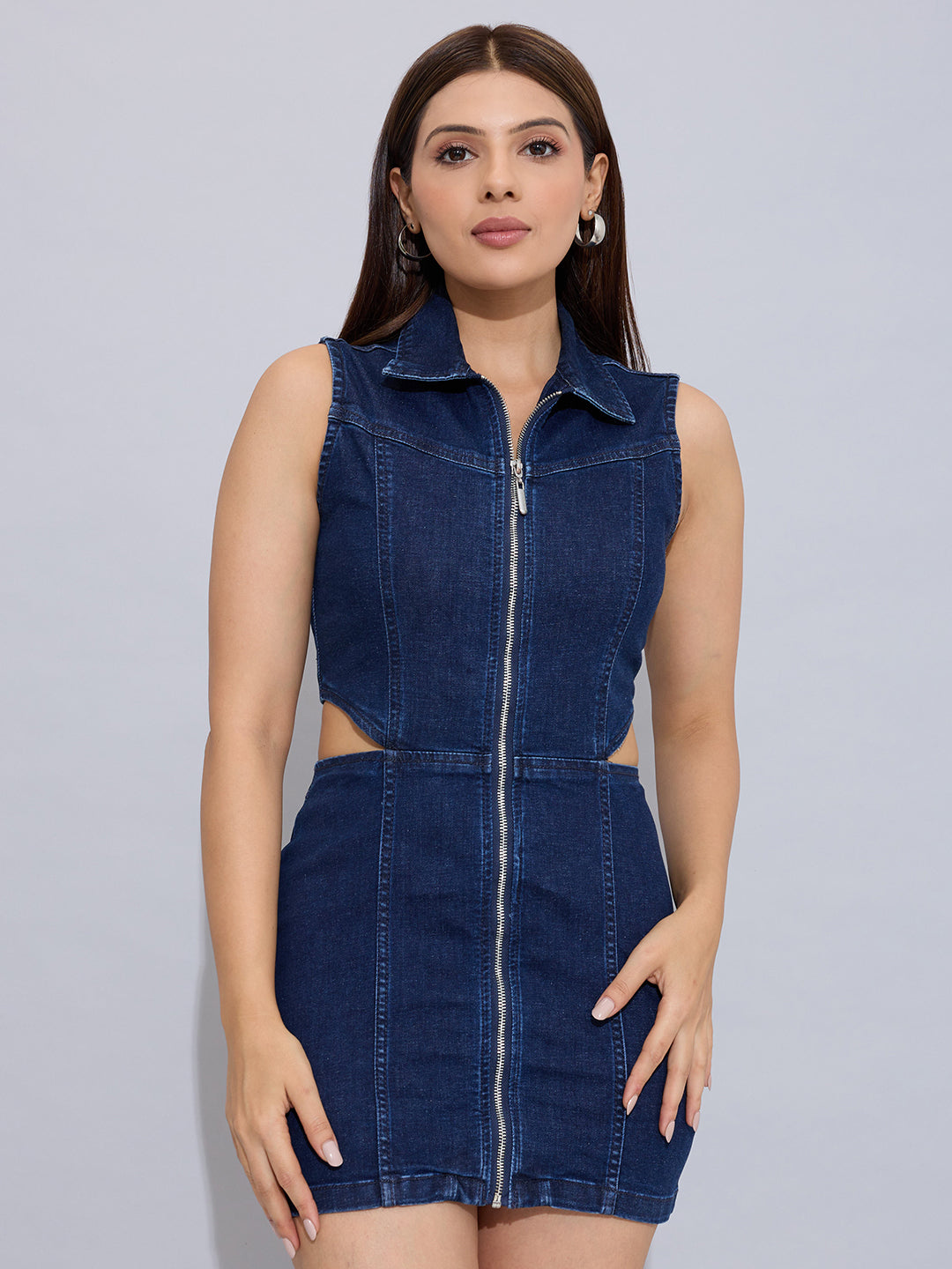 Chic Peek Mini Dress