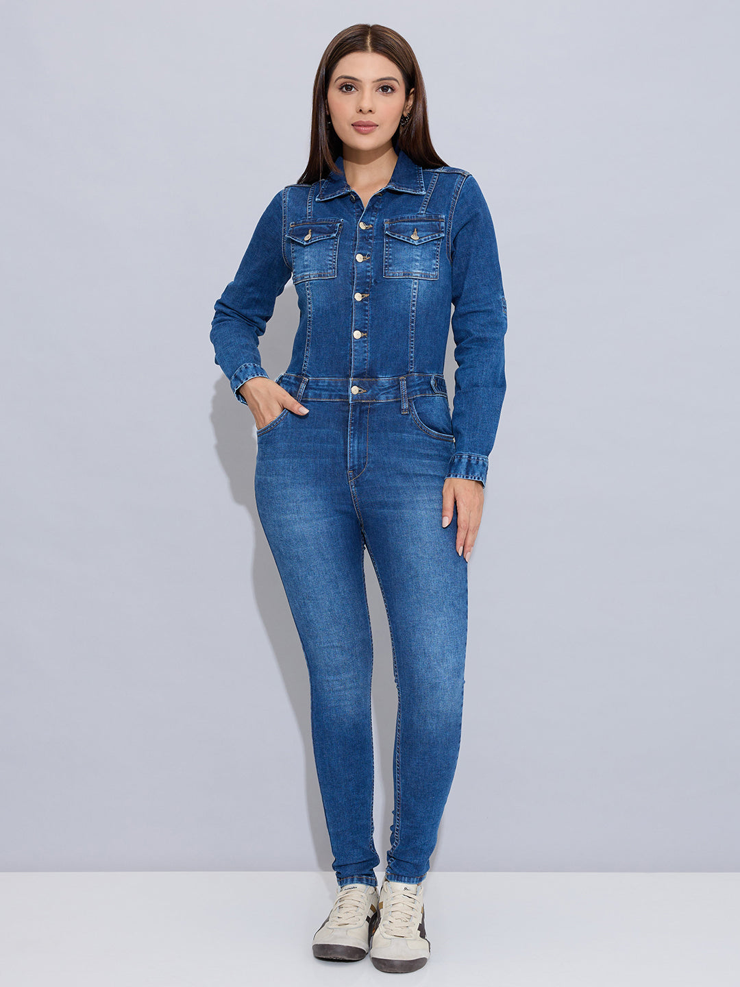 Flirty Figure Jumpsuit
