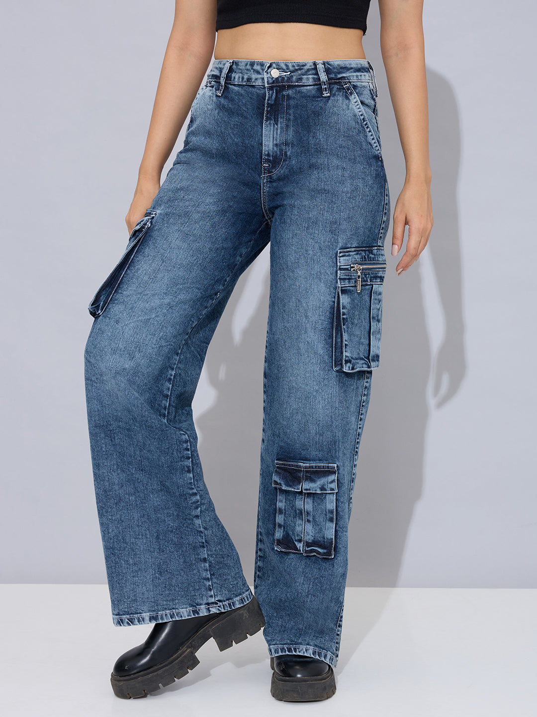 Nostalgia Denim Cargo