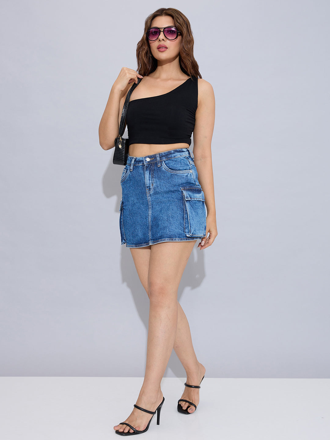 Cargo Glam Mini Skirt