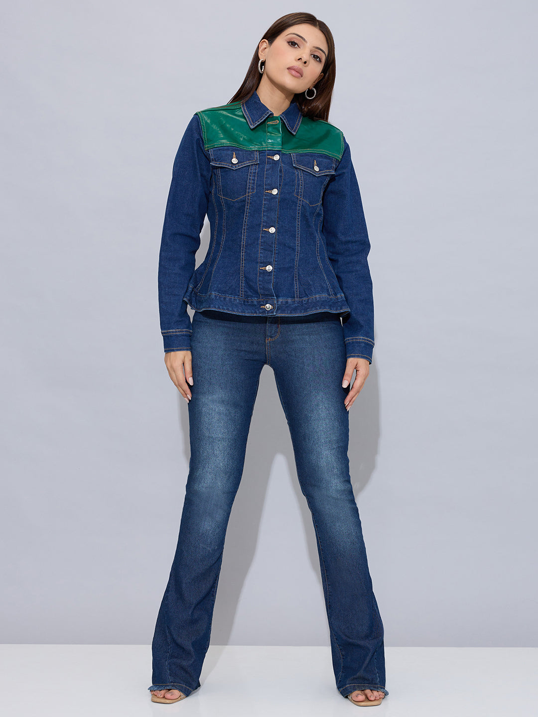 Green Haven Peplum Jacket