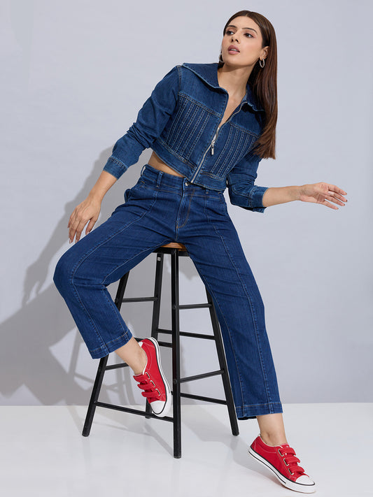 V-Sculpt Blue Jeans