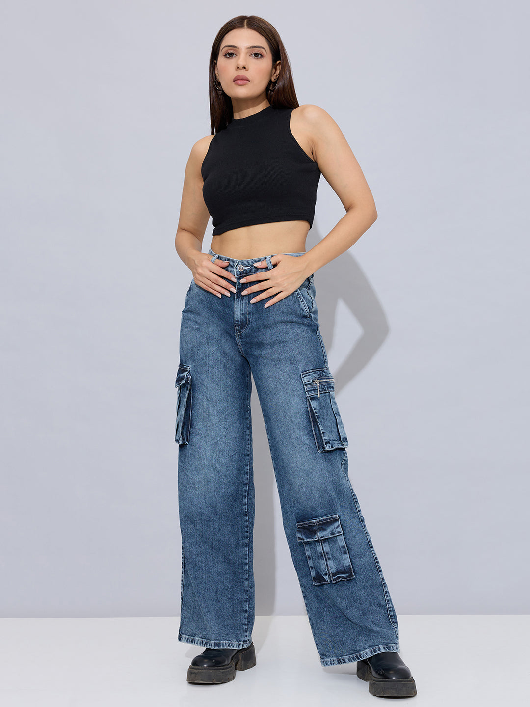 Nostalgia Denim Cargo