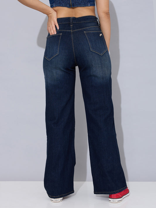 Starry Night Fit & Flare Jeans