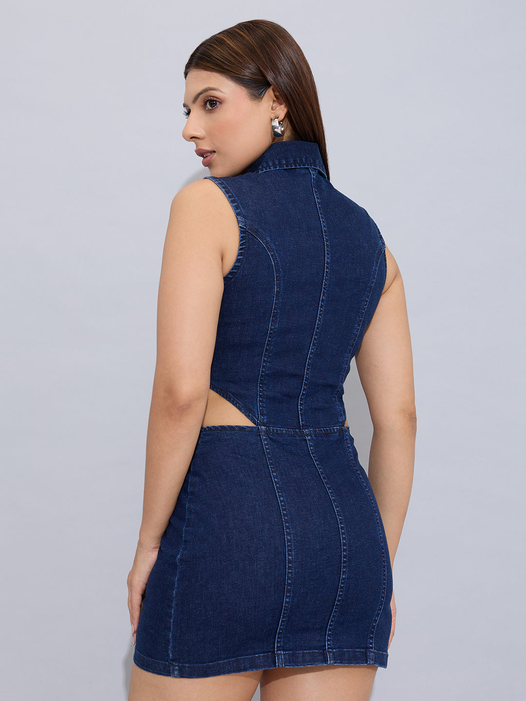 Chic Peek Mini Dress