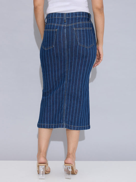 Razzle Slit Midi Skirt