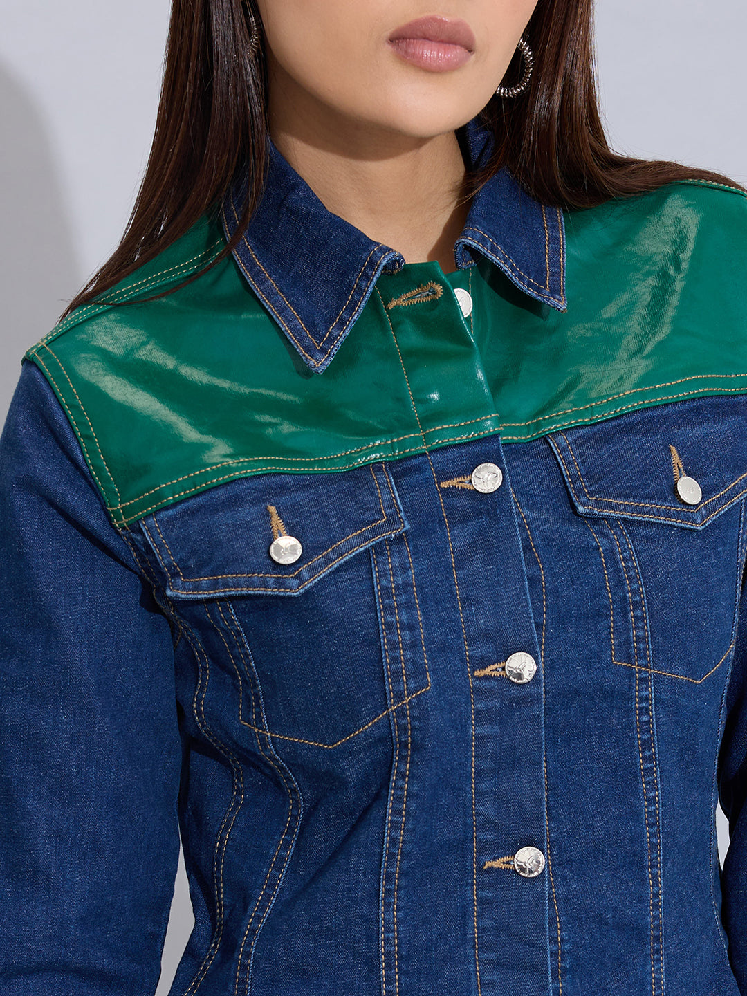 Green Haven Peplum Jacket
