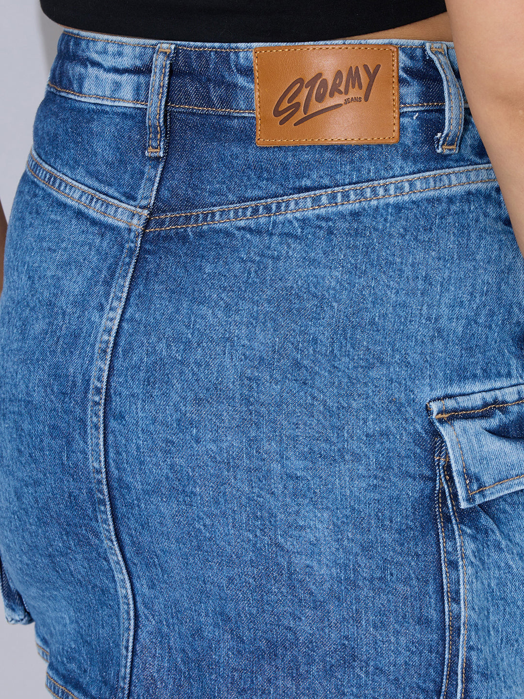 Cargo Glam Mini Skirt