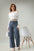High-Rise Striped Wide-Leg Pants