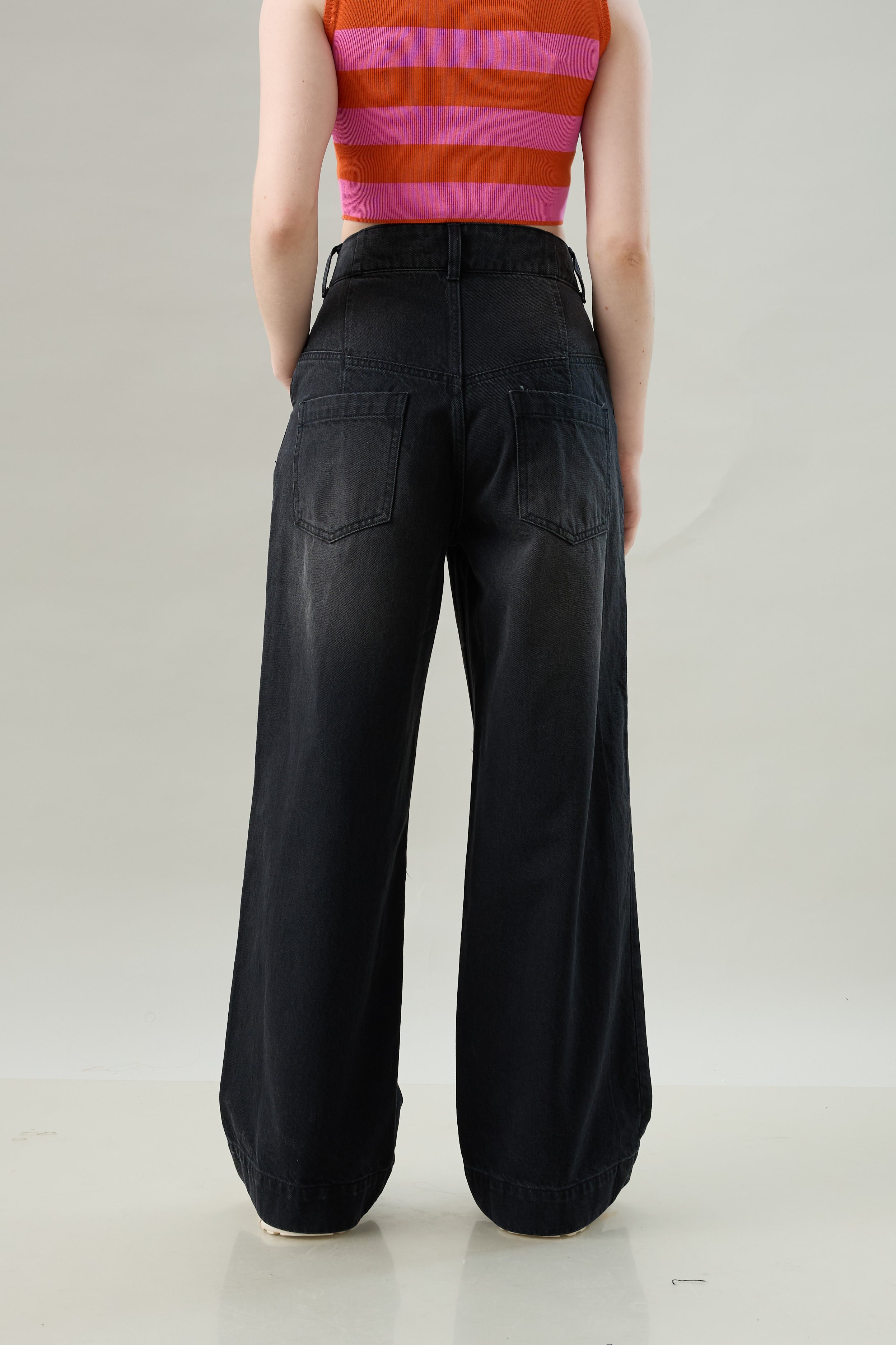 Studio Black Wide Jeans