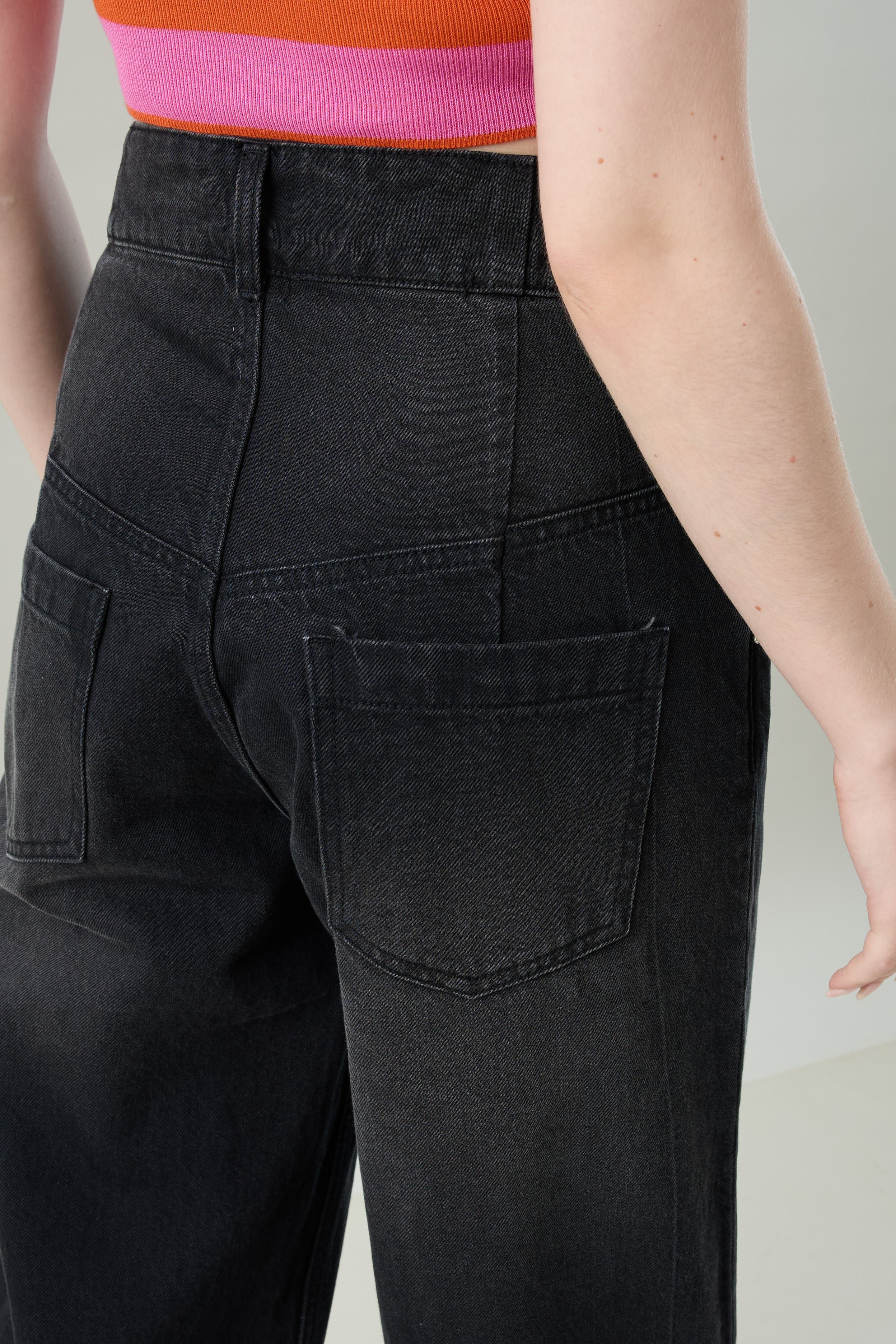 Studio Black Wide Jeans